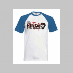 King of Fighting  dvojfarebné tričko 100%bavlna značka Fruit of The Loom (viacero farebných prevedení)